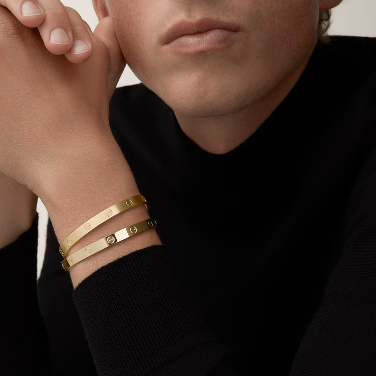 PLAIN BANGLE BRACELET LOVE bracelet, medium model