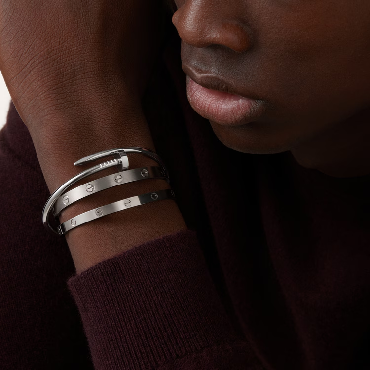 PLAIN BANGLE BRACELET LOVE bracelet, medium model