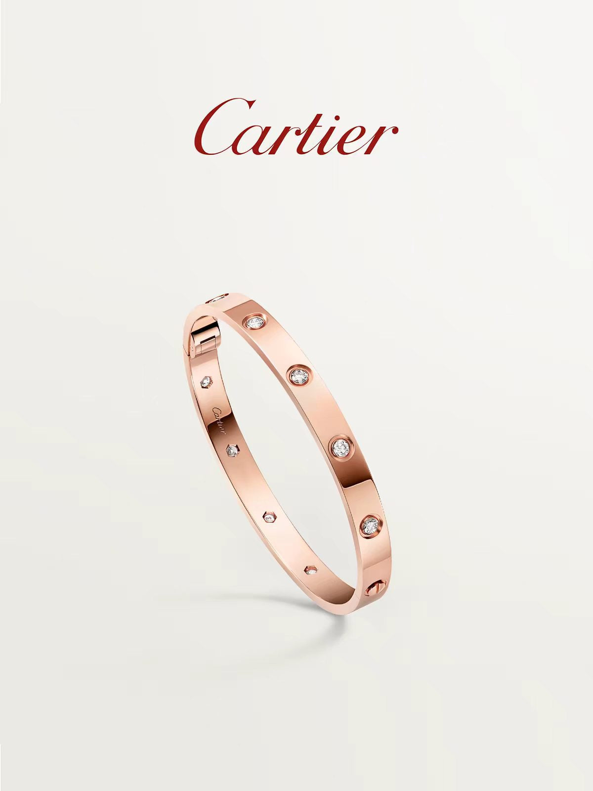 Cartier Love 10 Diamonds Bracelet