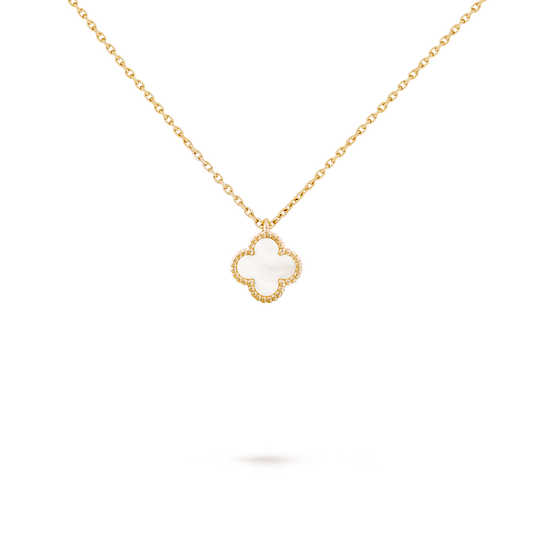 LUXE Reworked Sweet Alhambra pendant,18K yellow gold, Mother-of-pearl-Buy 1 Get 1 Free