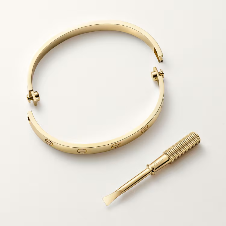 PLAIN BANGLE BRACELET LOVE bracelet, medium model