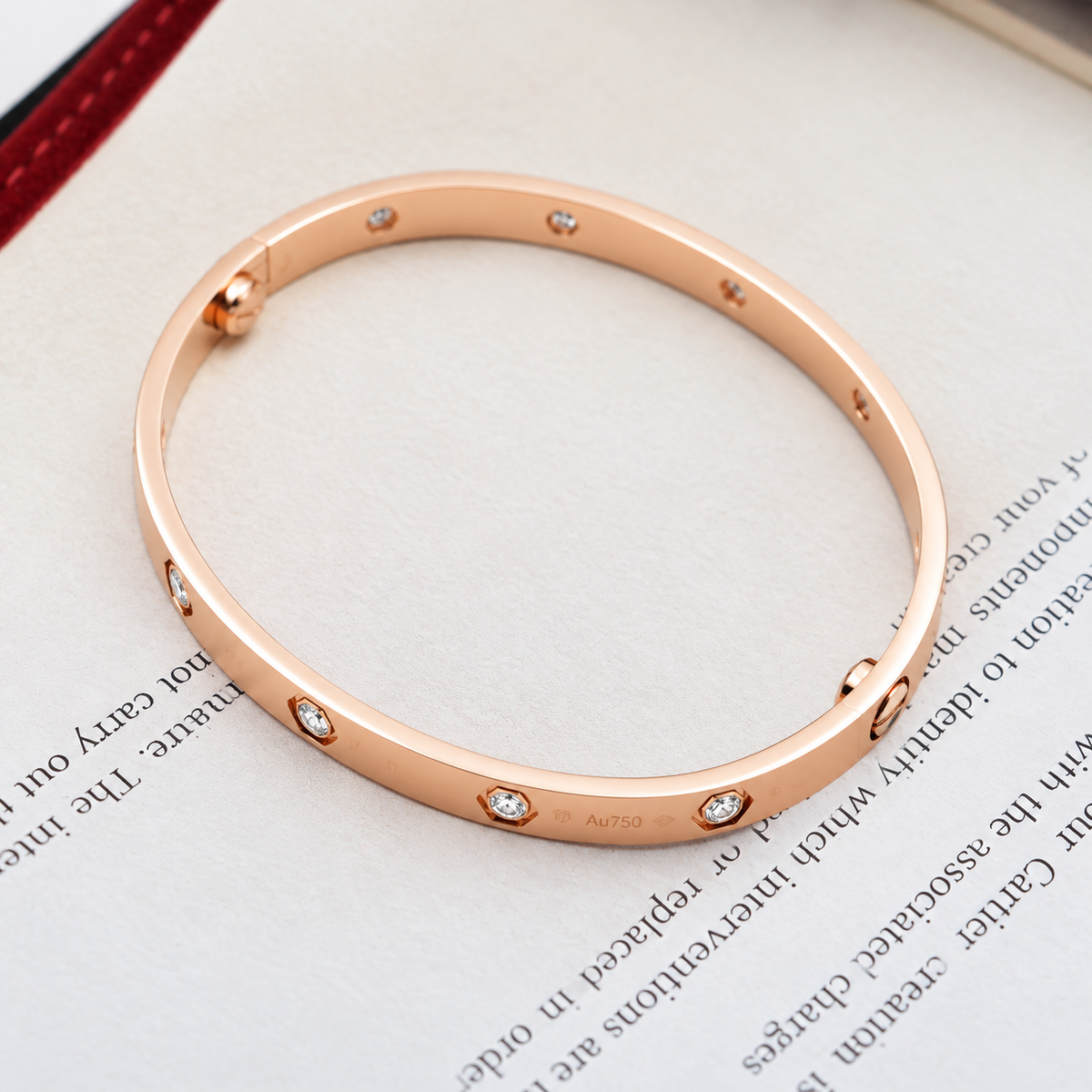 Cartier Love 10 Diamonds Bracelet