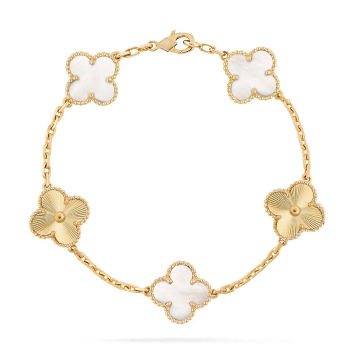 Van Cleef & Arpels Vintage Alhambra Exclusive Clover Bracelet