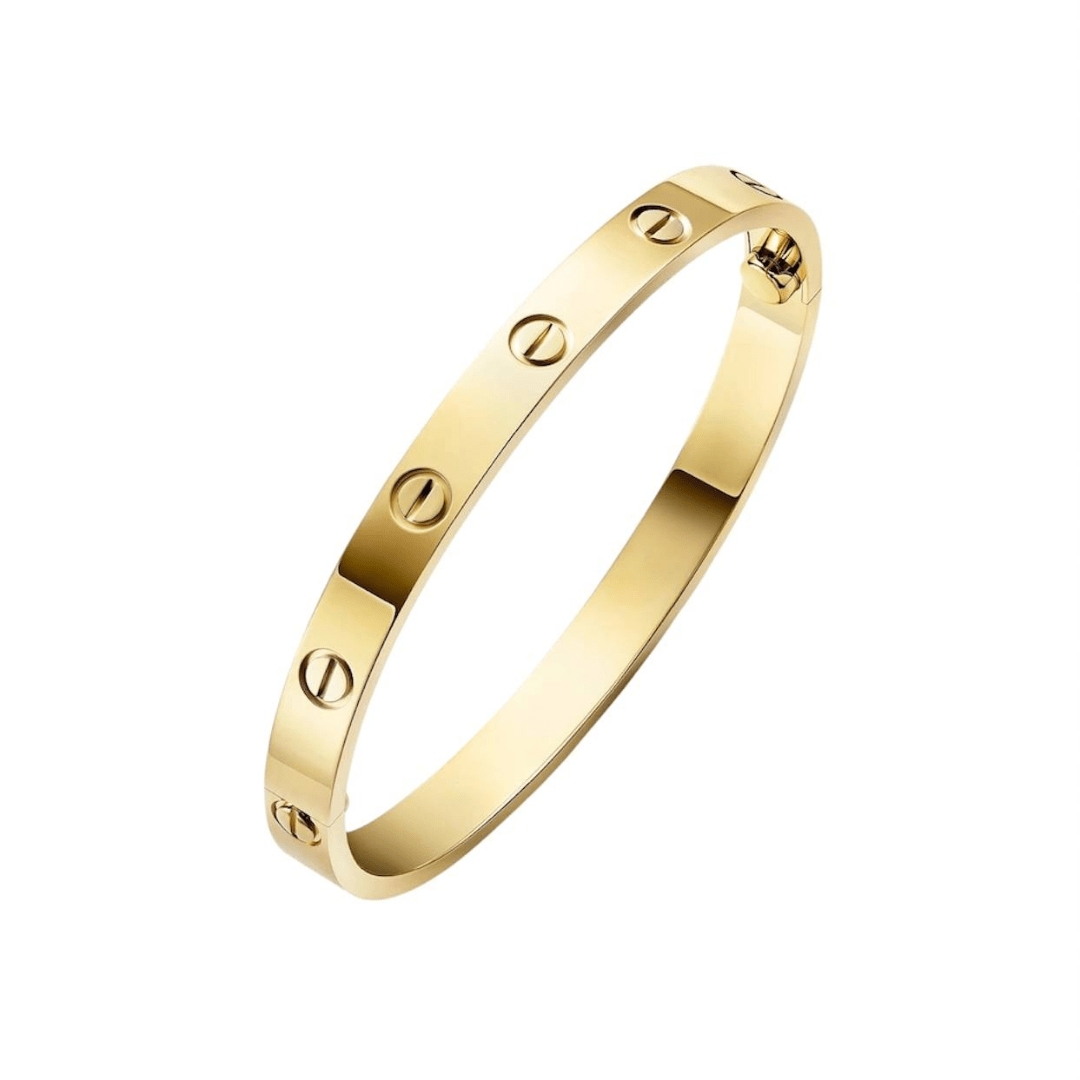 PLAIN BANGLE BRACELET LOVE bracelet, medium model